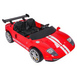 Elektrické autíčko Ford GT - dvojmiestne, červené